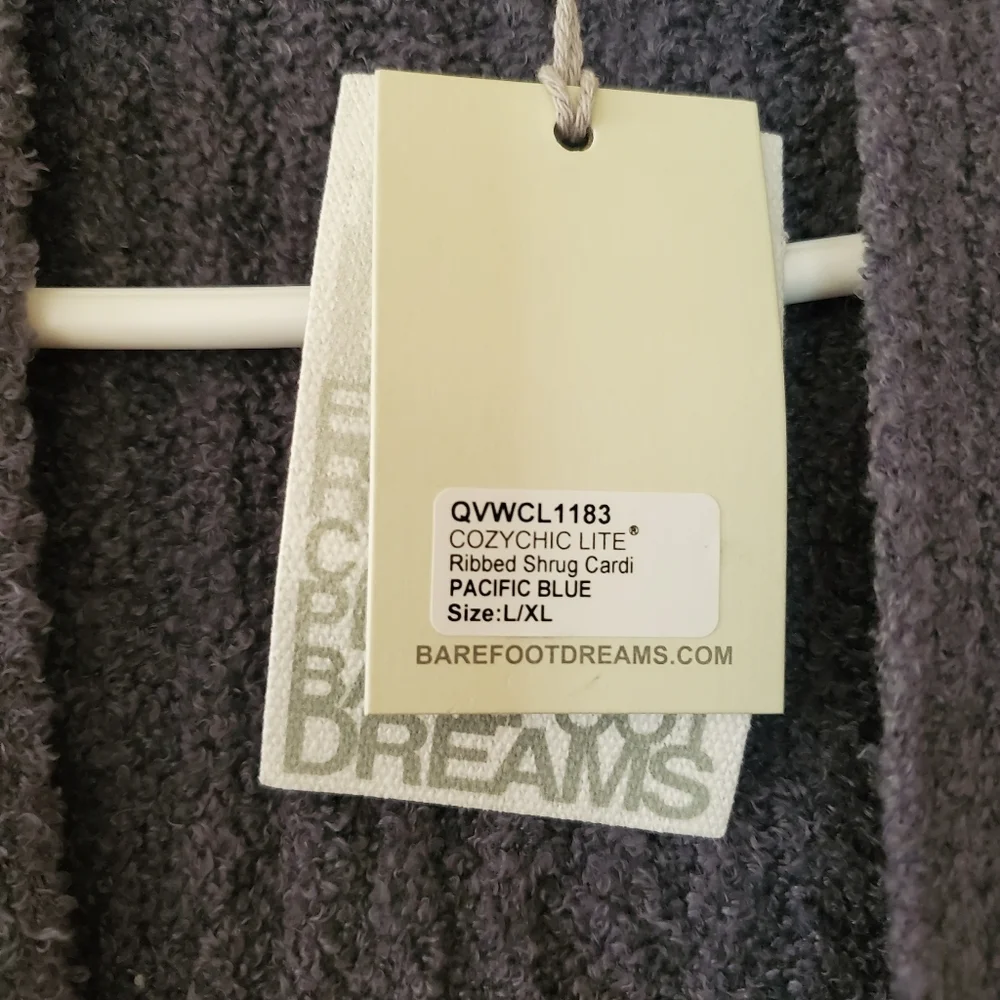 NWT Barefoot Dreams Cozychic Lite Ribbed Shrug Cardi Size Large/Extra Large - Picture 4 of 10
